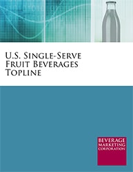 U.S. Single-Serve Fruit Beverages Topline